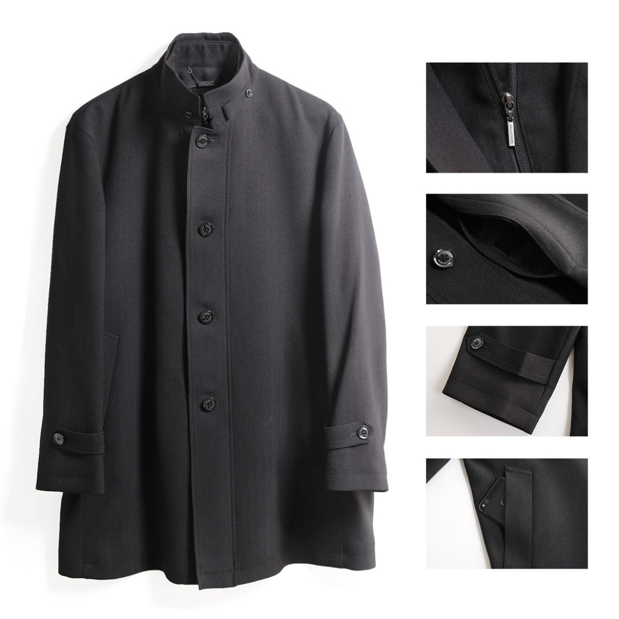 HALEINE（アレンヌ） ビジネス メンズ コート 大きいサイズ HALEINE BB