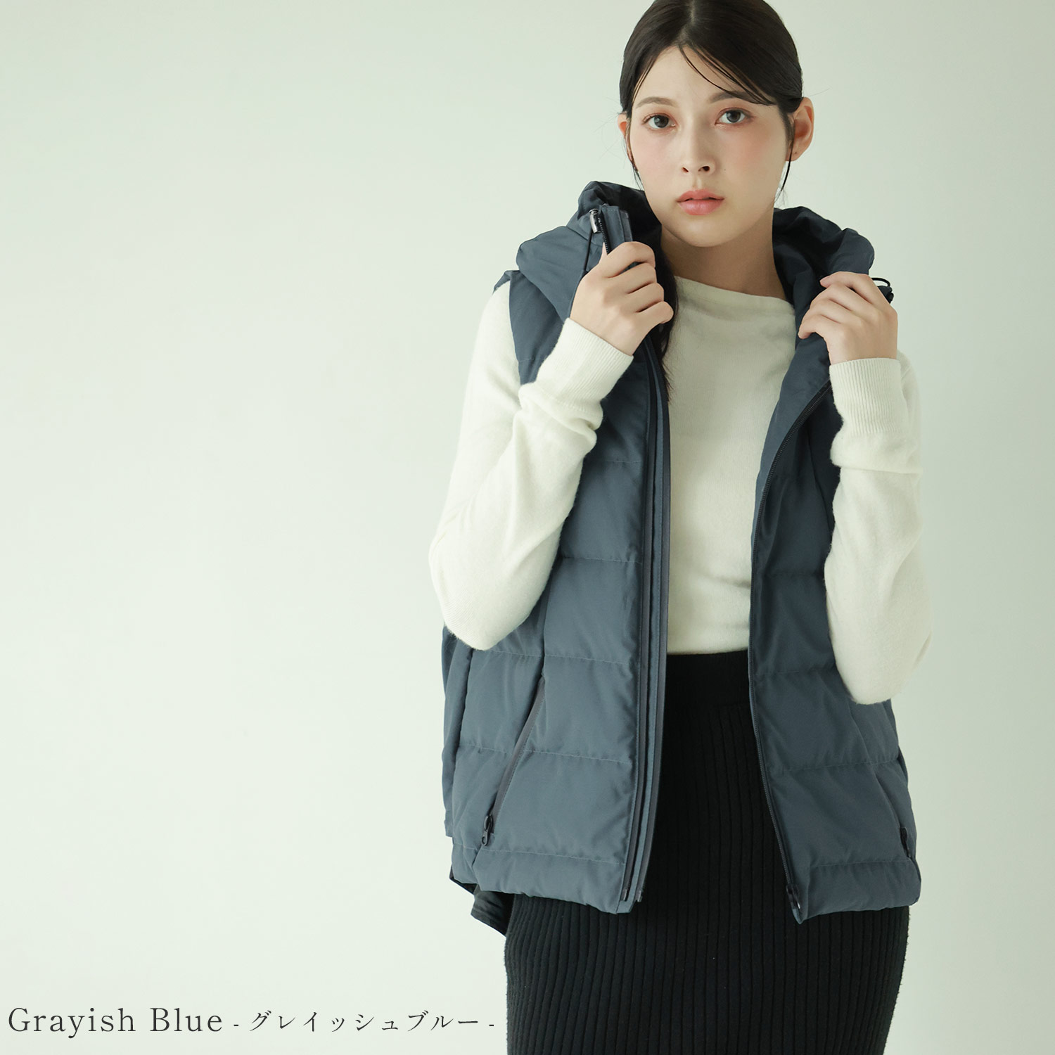 Filomo ダウンベスト ダウン80% Filomo [5%offクーポン]ダウンベスト レディース ダウン80