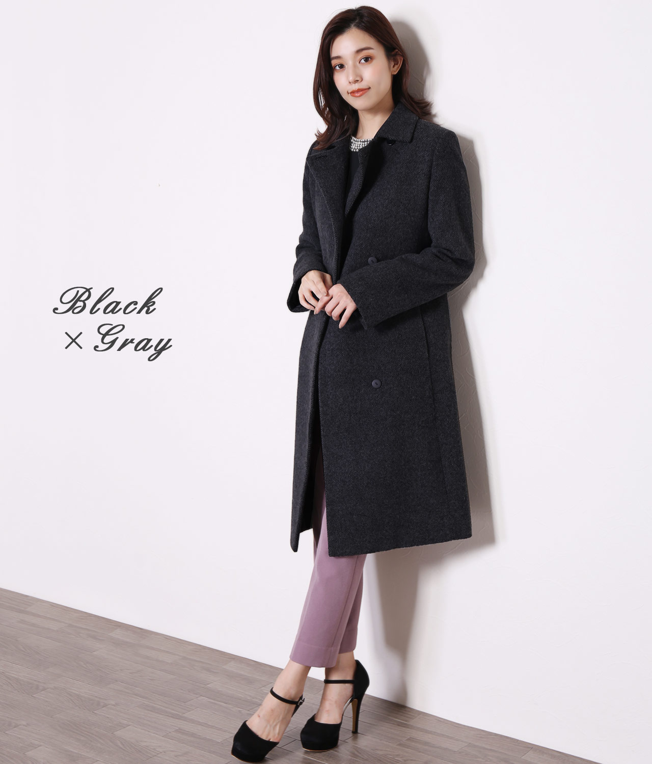 sankyo shokai（三京商会） ロング チェスターコート レディース