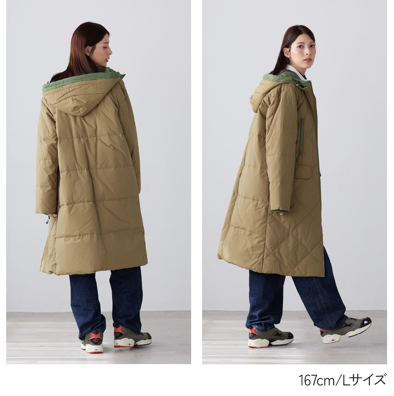 Filomo（フィローモ） ダウン コート フード 付き レディース ロング