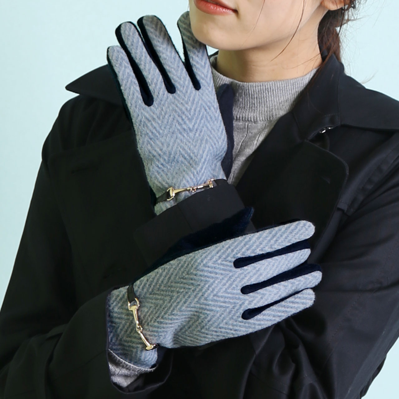 [期間限定価格]手袋 レディース 防寒 スマホ対応 暖かい かわいい［ネコポスで送料無料］スマホ手袋...