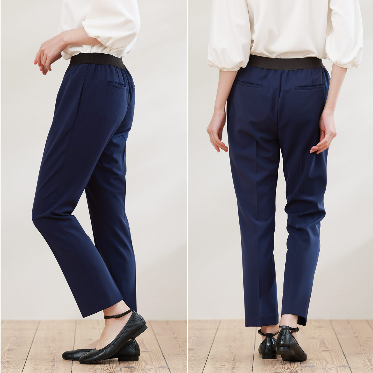 sankyo shokai（三京商会） ＜爆買＞ラクして美脚パンツ テーパード