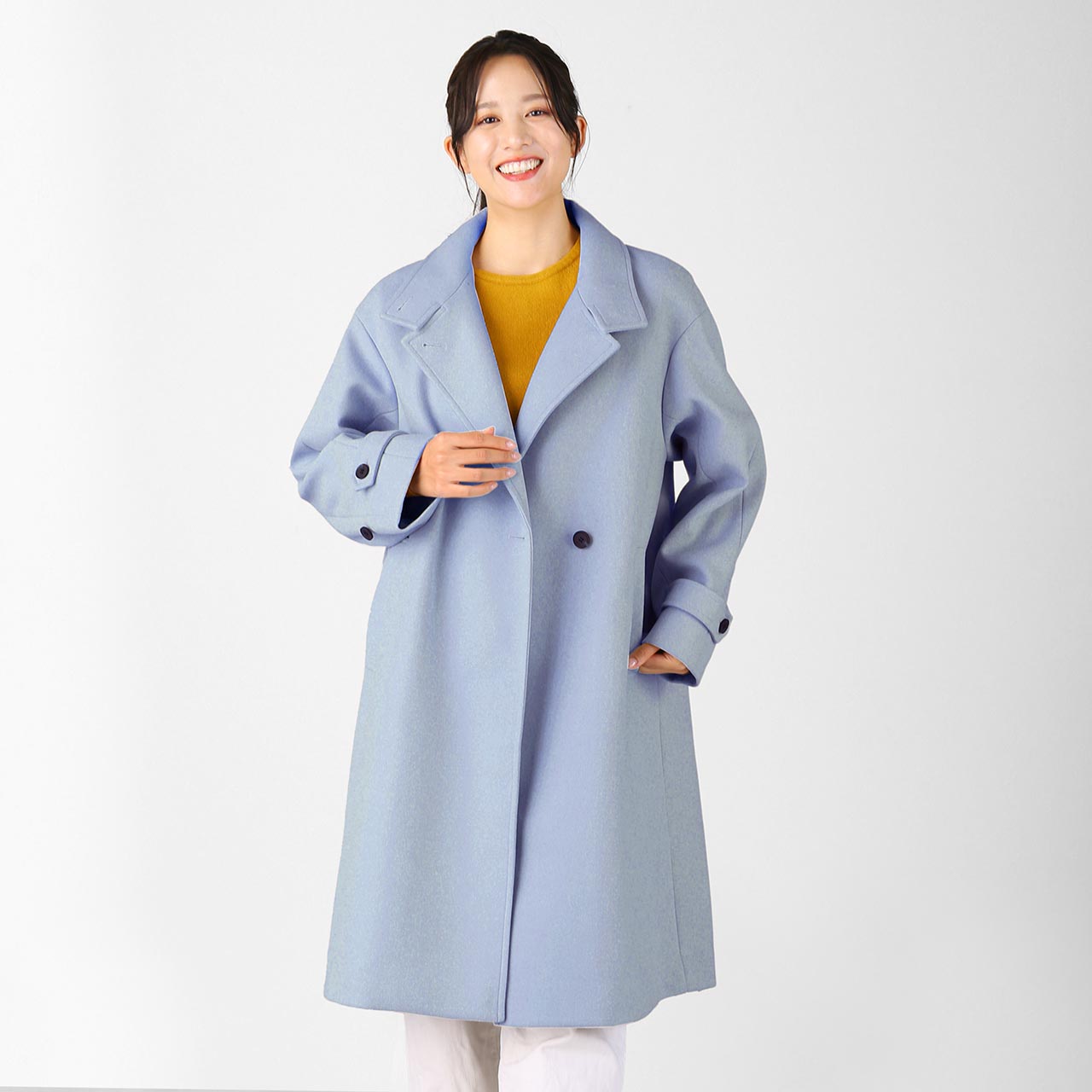 sankyo shokai（三京商会） ロングコート レディース 冬 スタンド