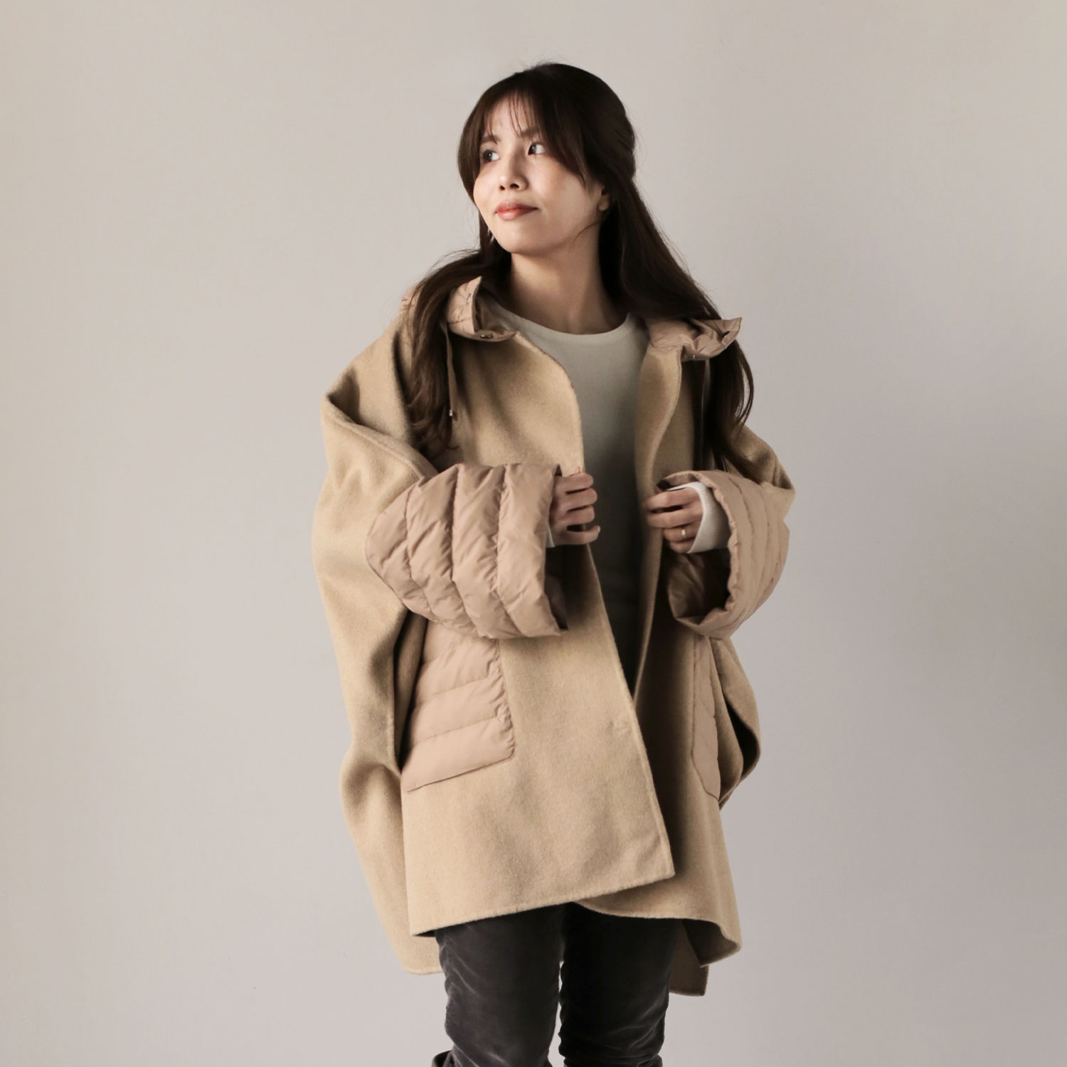 sankyo shokai（三京商会） ポンチョ ケープポンチョ フード付き