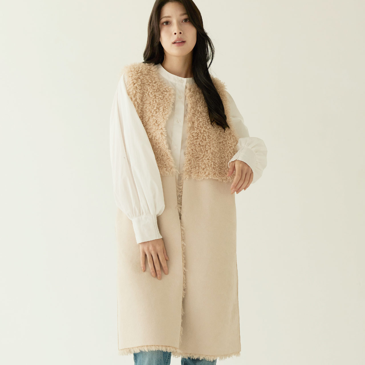 アンリーシュ　IUNLEASH リバーシブルファーベスト 優待価格[PRIORITY]リバーシブルファーベスト | KOBUNSHA SELECT SHOP