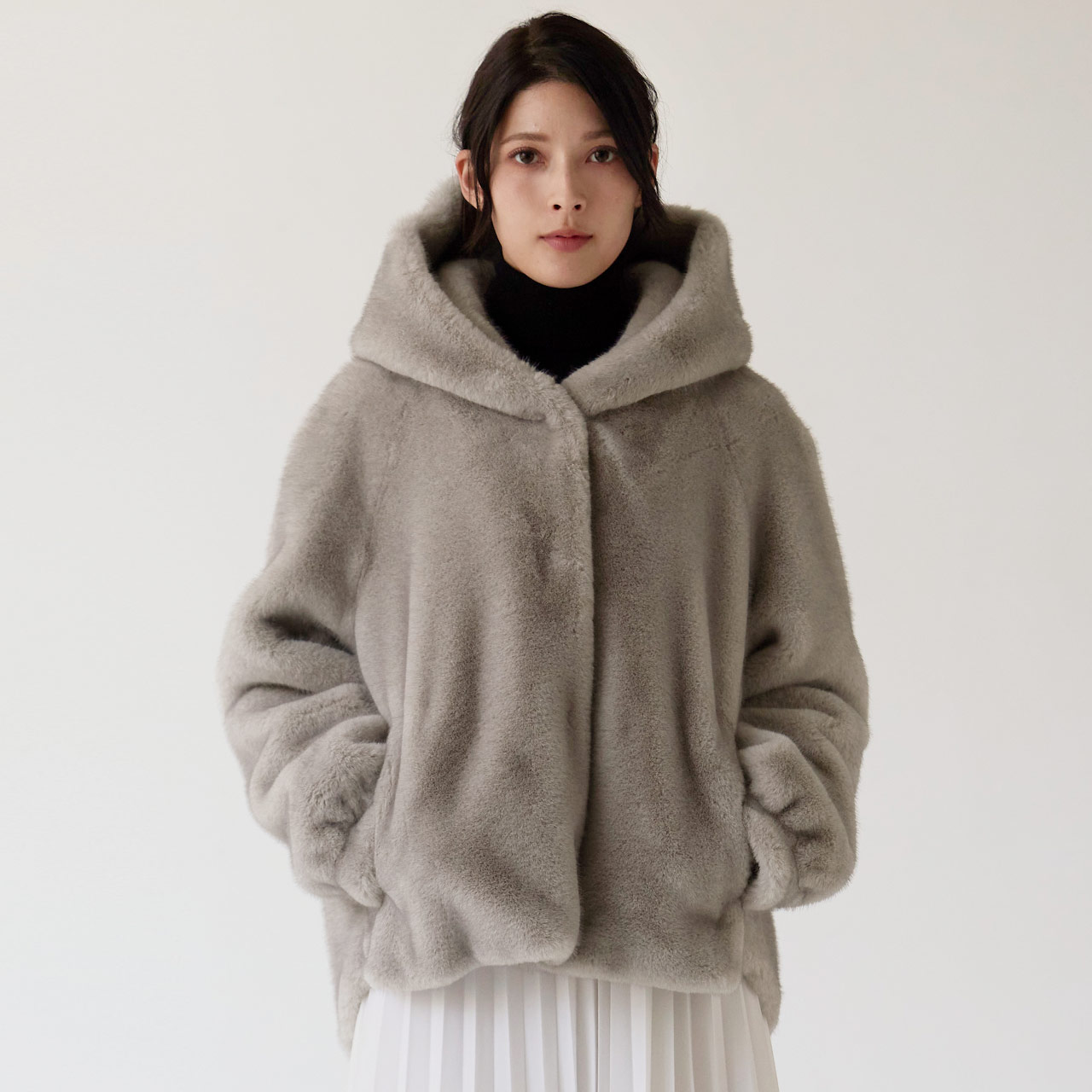Filomo（フィローモ） フェイクファー ジャケット ミンク調 レディース