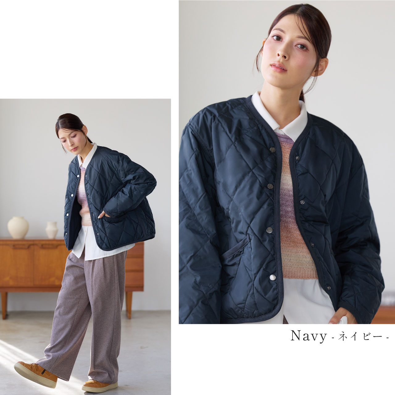 sankyo shokai（三京商会） ダウン ジャケット キルティング 中綿