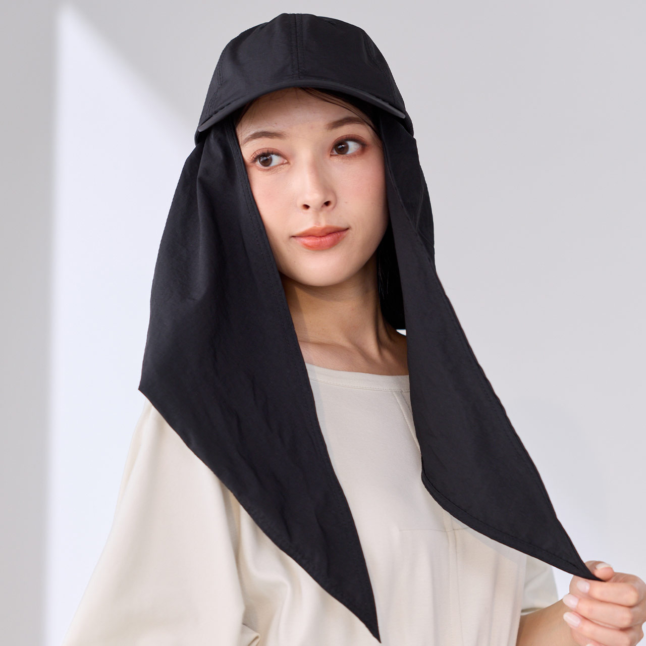 Filomo（フィローモ） 遮熱帽子 キャップ UVカット スカーフキャップ 