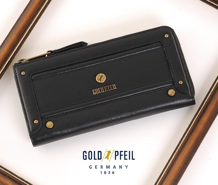 新品ゴールドファイルGOLD PFEIL 長財布　 箱付き　タグ付き GOLD PFEIL - 未使用 ゴールドファイル ☆ オックスフォード