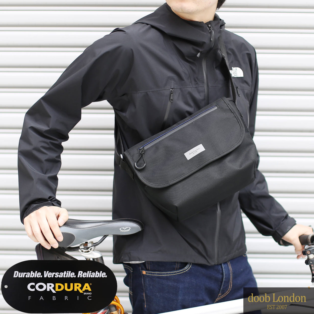 CORDURA（R） メッセンジャーバッグ メンズ ブランド doob London 軽量