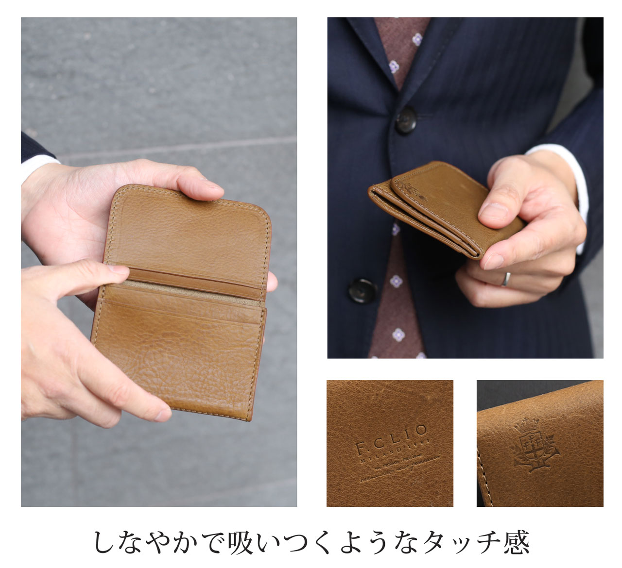 訳あり未使用✨ポーター✨名刺入れ✨カードケース✨オレンジ✨牛革✨定価2.4万円 訳あり未使用✨ポーター✨名刺入れ✨カードケース✨オレンジ