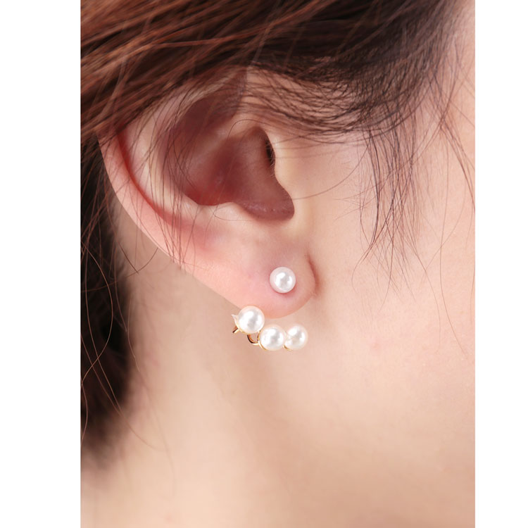 sankyo shokai [30%offクーポン]パール バック キャッチ ピアス