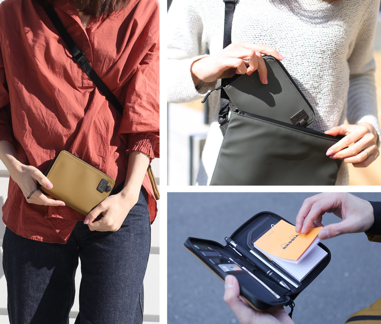 PRAIRIE 1957 オーガナイザー レディース ポーチ PRAIRIE プレリー