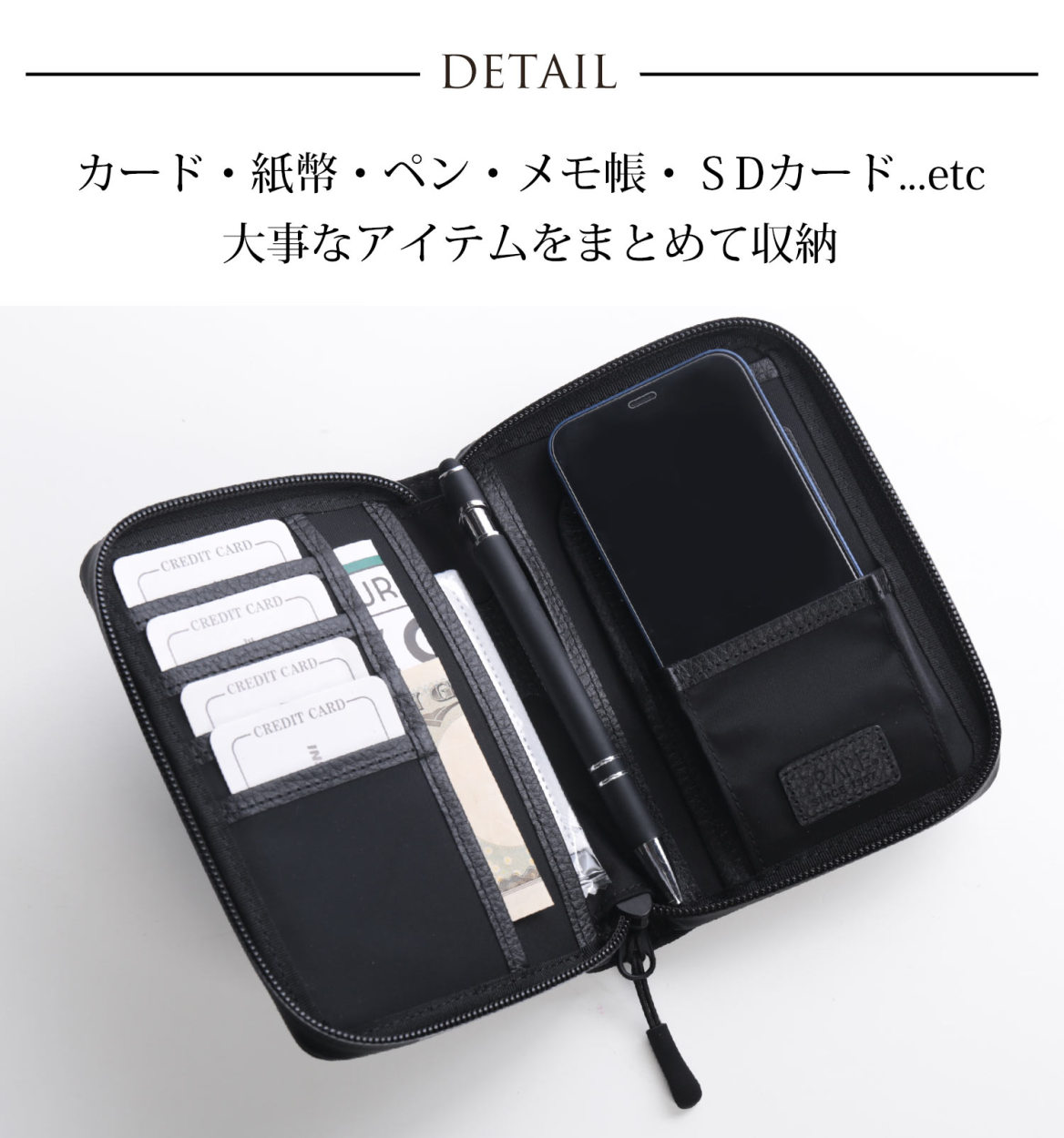 PRAIRIE 1957 オーガナイザー レディース ポーチ PRAIRIE プレリー