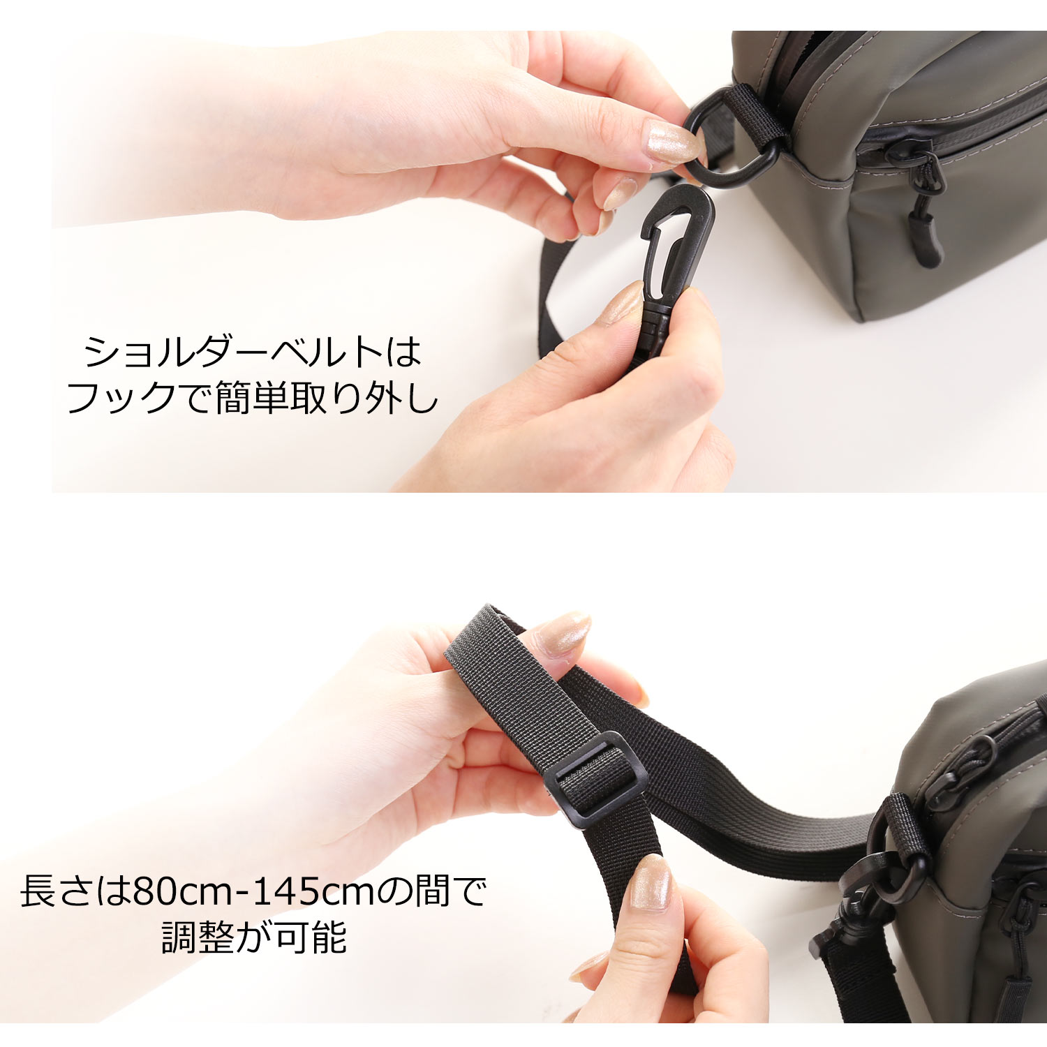 PRAIRIE 1957 PRAIRIE ボディバッグ メンズ 横型 耐水バッグ 防水