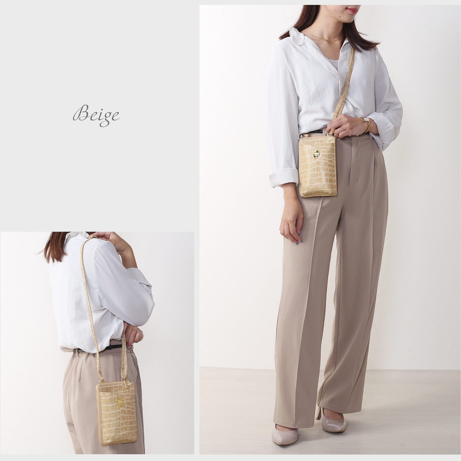 GOLD PFEIL（ゴールドファイル） 財布 スマホ ショルダー スマホポーチ