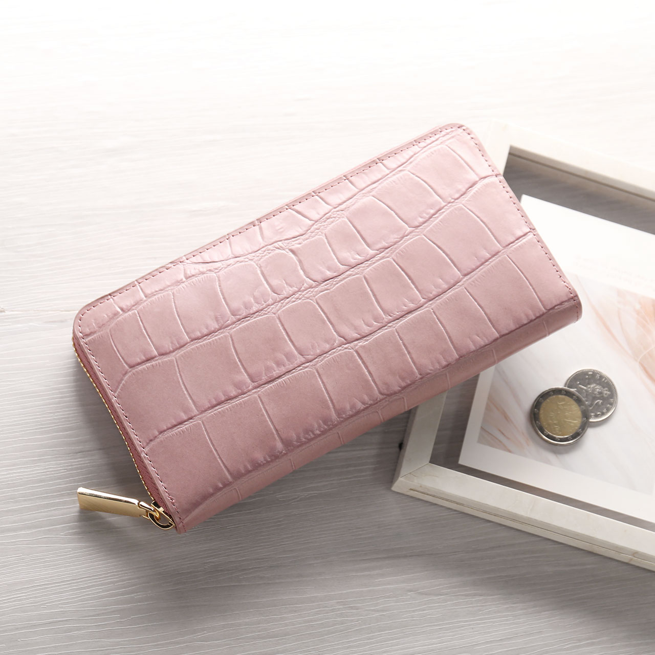 doob London（ドゥーブロンドン） レディース 財布 本革 ラウンド