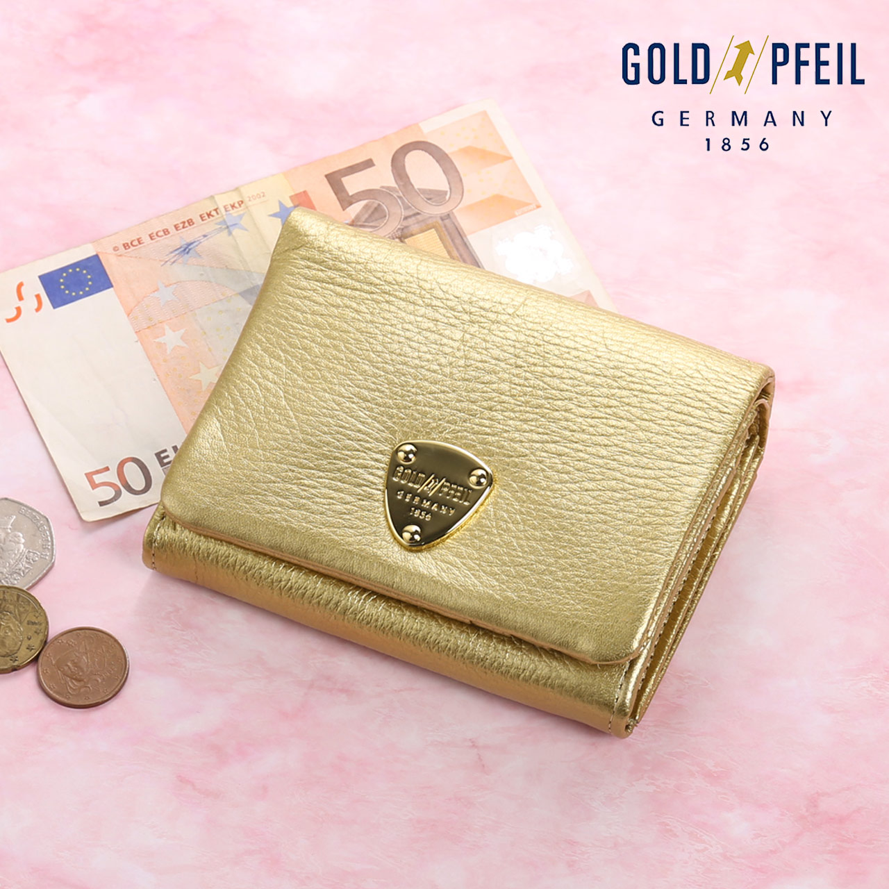 GOLD PFEIL（ゴールドファイル） ［5%OFFクーポン］コンパクト 折り
