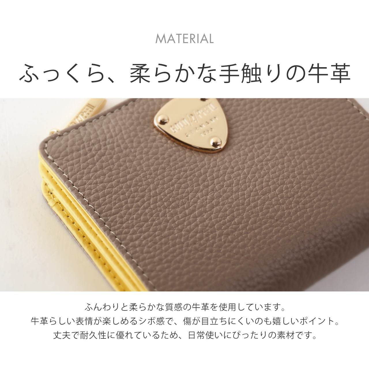 GOLD PFEIL（ゴールドファイル） 折り財布 二つ折り レディース
