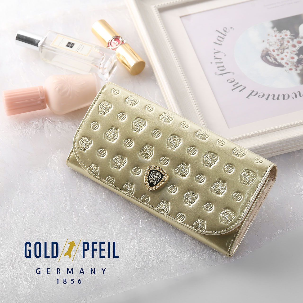 GOLD PFEIL（ゴールドファイル） 【クーポン対象!!】かぶせ長財布