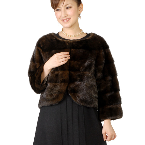 sankyo shokai（三京商会） デミバフミンク ノーカラーショート