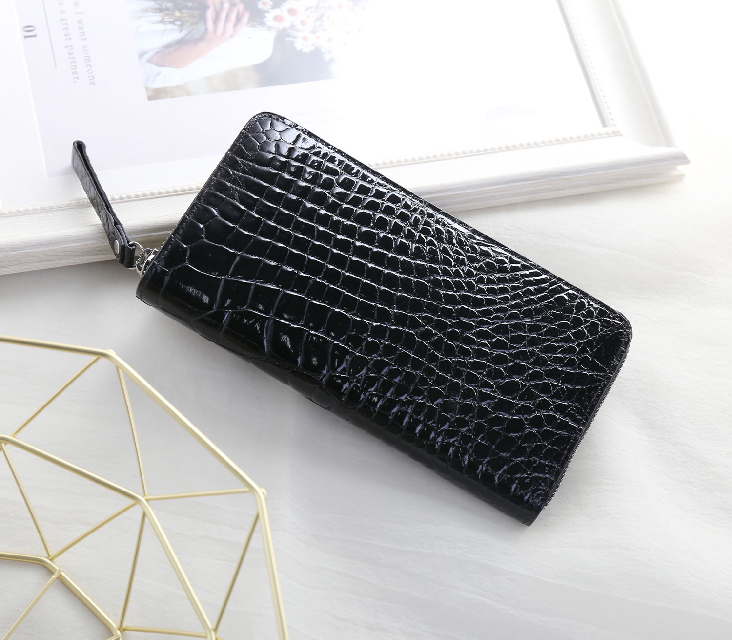 sankyo shokai（三京商会） [5%offクーポン]クロコダイル長財布