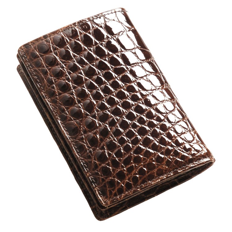 sankyo shokai クロコダイル 名刺入れ メンズ カードケース