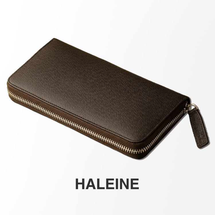 HALEINE［アレンヌ］ フランス レザー 長財布 メンズ 本革 レザー 革