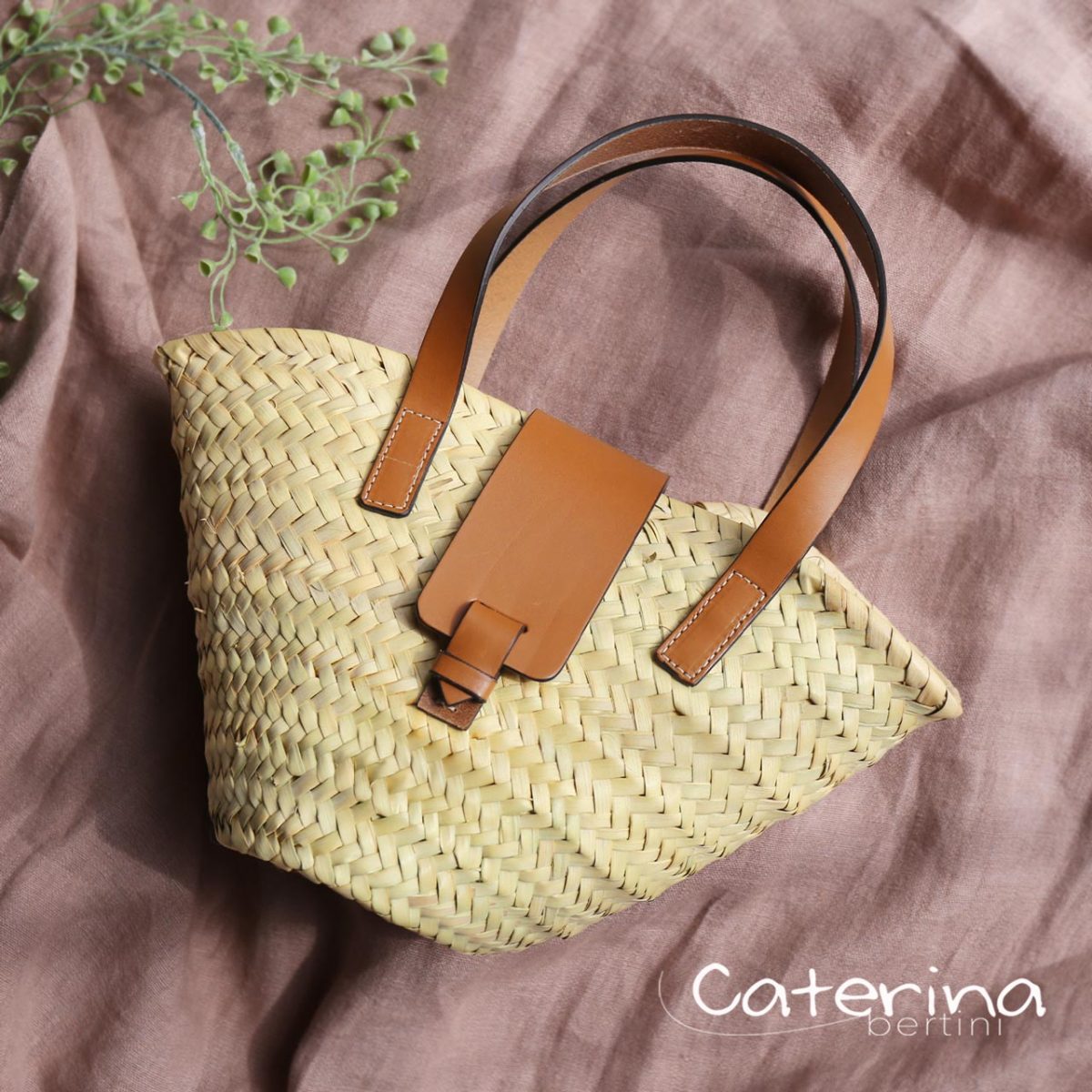 ○新品○SLOBE IENA Caterina Bertiniかごバッグ-