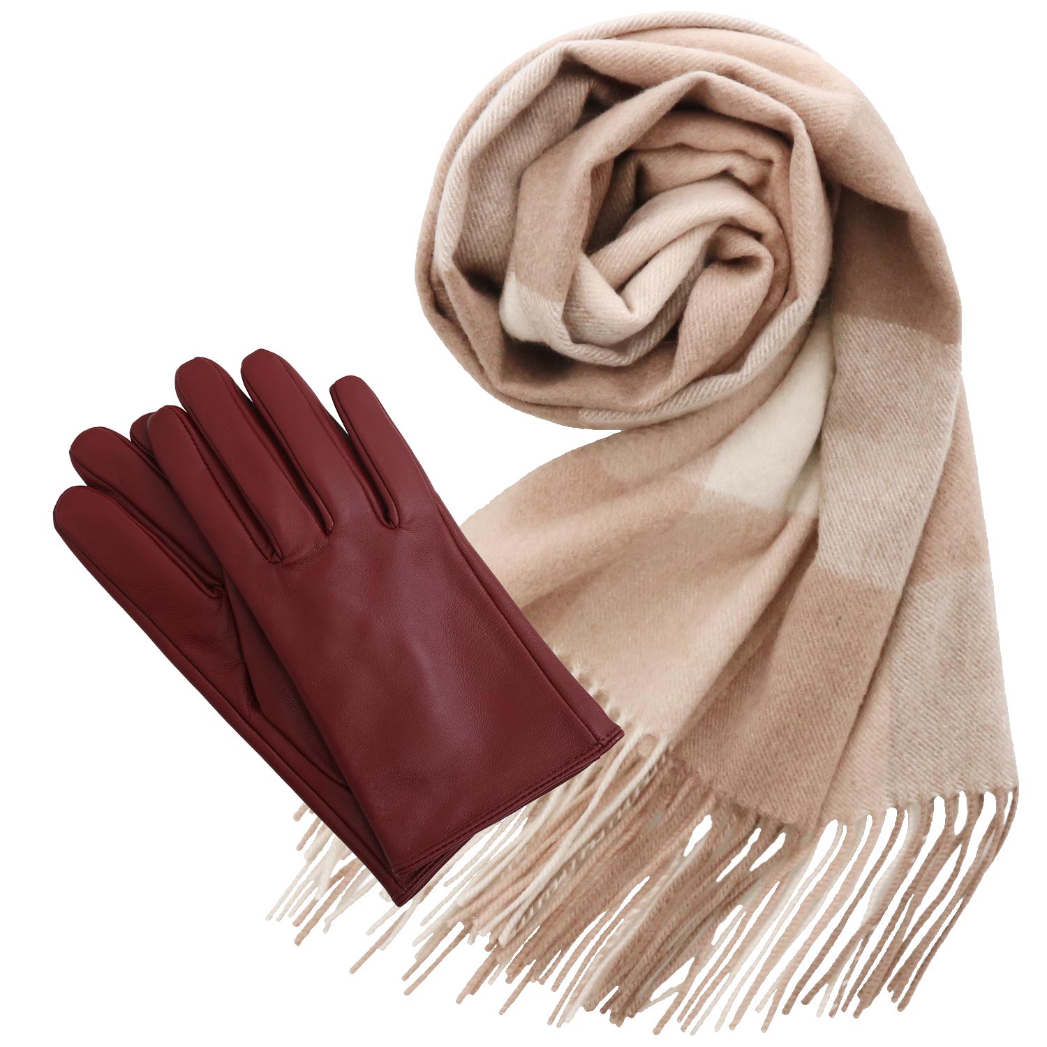 sankyo shokai（三京商会） ギフトセット ストール＆手袋 レディース