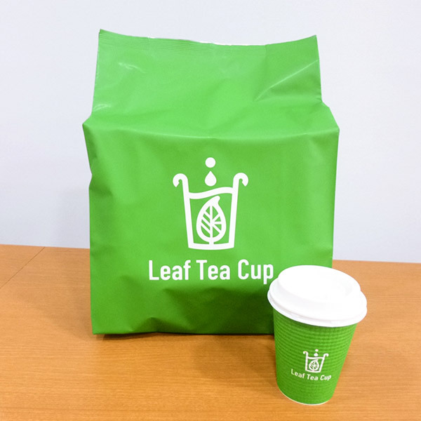 茶葉入紙コップ Leaf Tea Cup