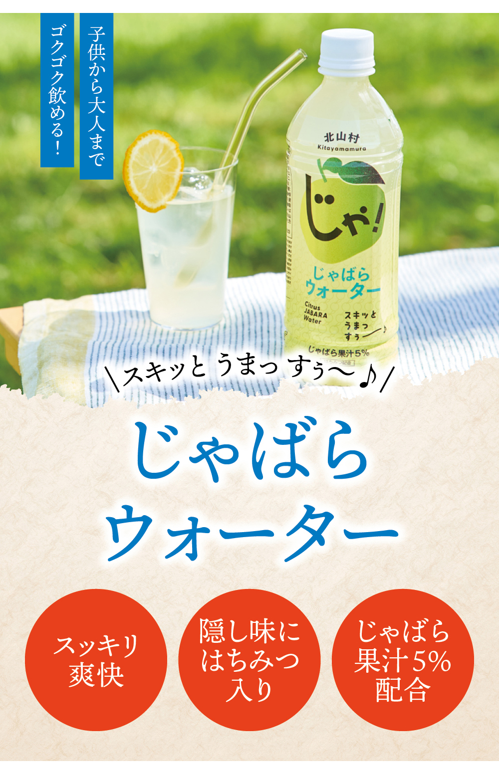 送料無料 じゃばら ドリンク 初めて セット 北山村 原産 ジャバラ 邪払