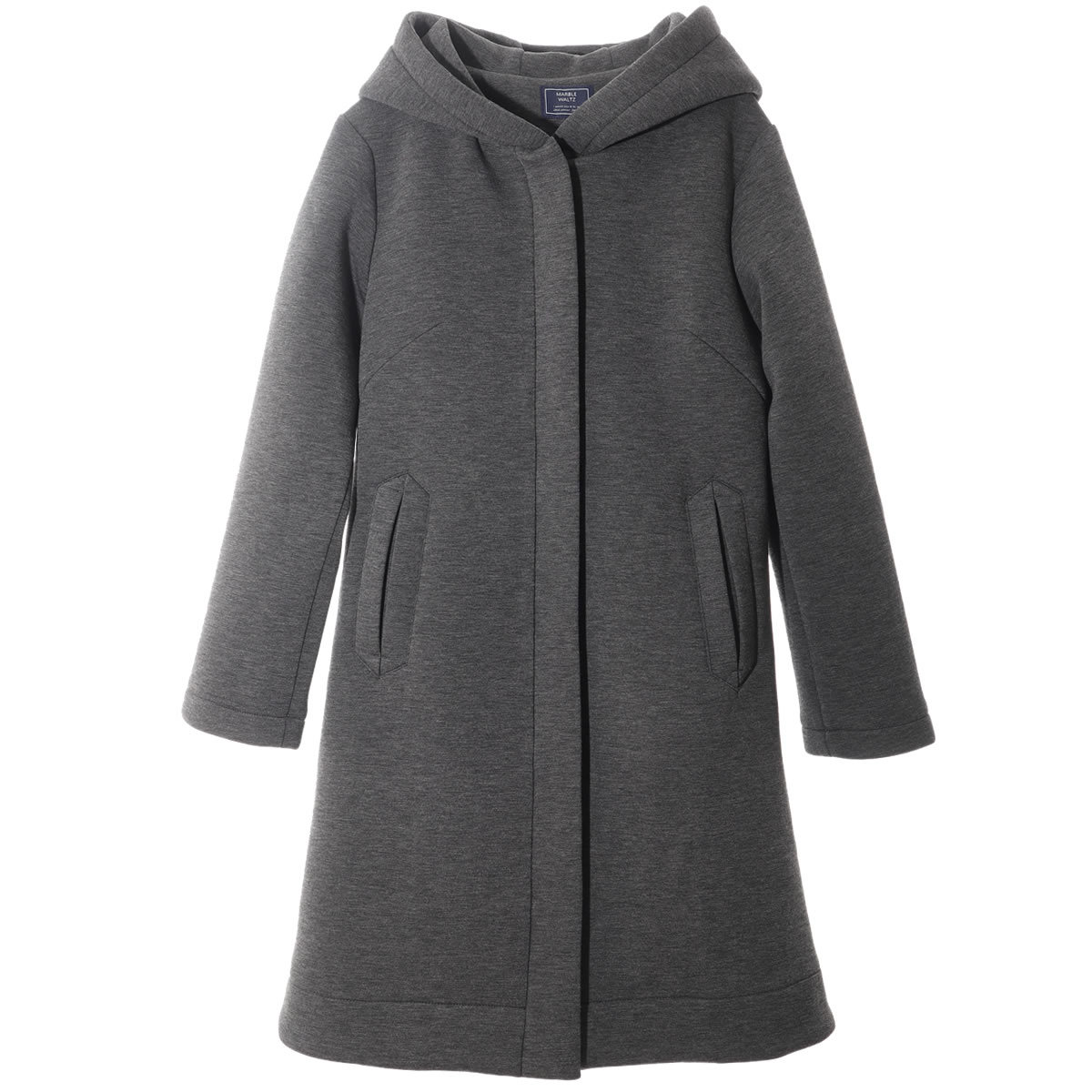 最大68 オフ ロングコート 黒 レディース 秋 冬 ロング フード コート 軽い 30代 40代 50代 ロングパーカー ジップアップ パーカー Recomenda Co