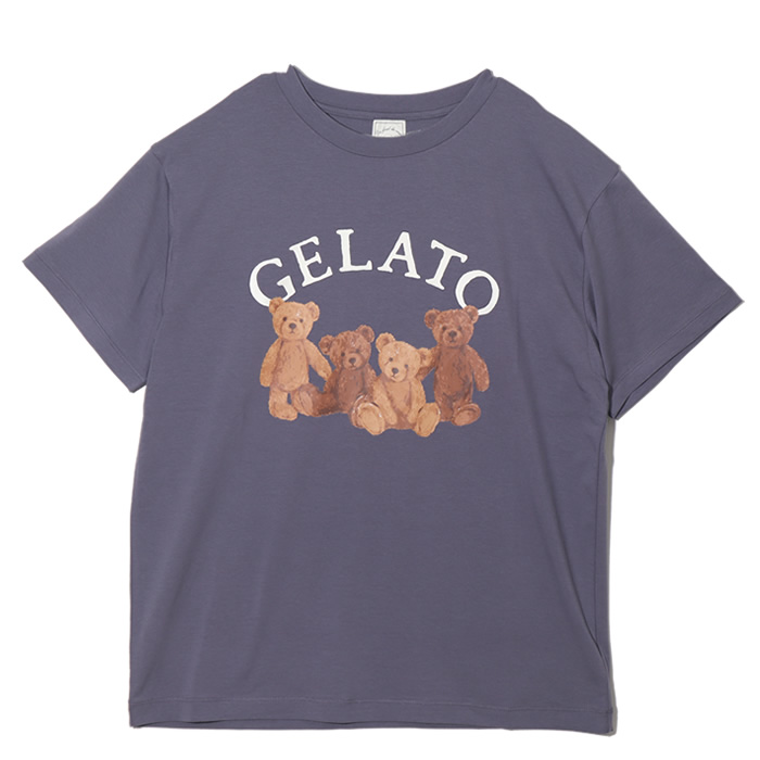 ジェラートピケ gelato pique ジェラピケ レディース tシャツ 半袖 薄手 ベア ルーム...