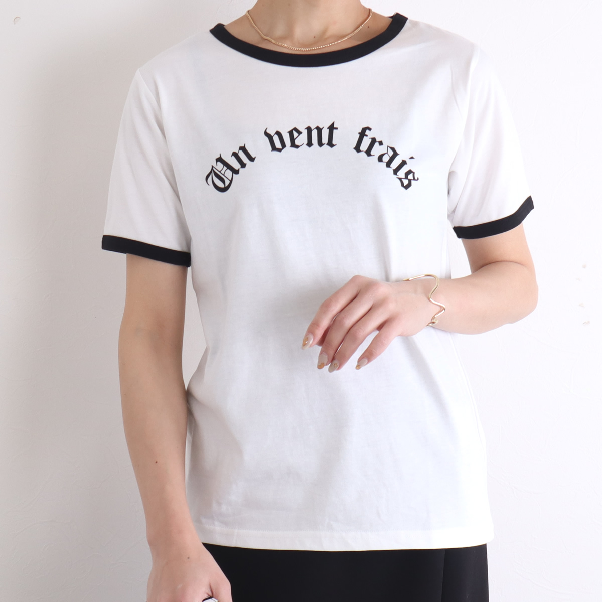 tシャツ レディース 半袖 ロゴ ゆったり 白 トップス カットソー 半袖t