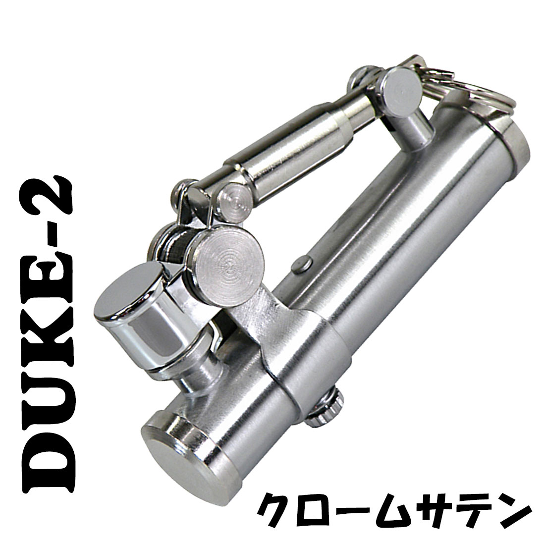 父の日デューク2 DUKE 2 オイルライター クロームサテン DUK2