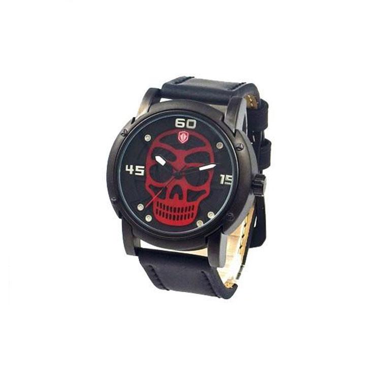 KADEMAN（ケイドマン）　メンズ腕時計 スカルウォッチシリーズ　3気圧防水　牛革ベルト　KA001　送料無料｜jackal｜02