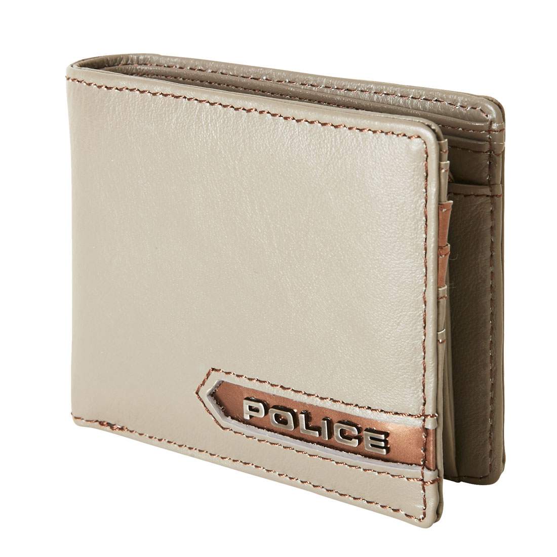 POLICE（ポリス）財布 メンズ 二つ折り財布 METALLIC（メタリック