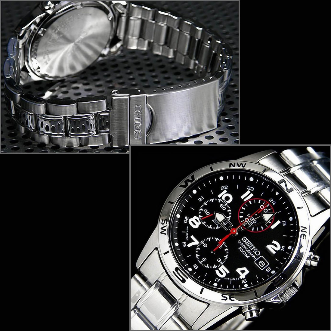 SEIKO（セイコー） セイコーメンズ腕時計 送料無料 バックル名入れ彫刻