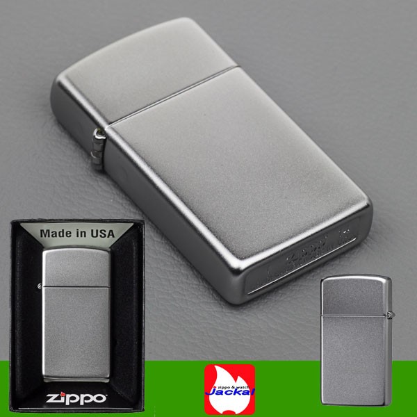 ZIPPOライター　スリム ZIPPO（ジッポー） ジッポーライタースリム 1605 SLIM SATIN CHROME
