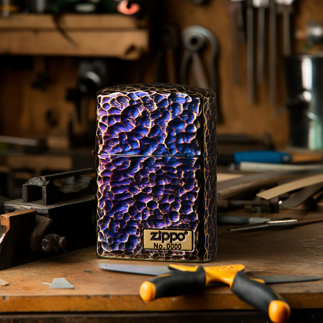 ZIPPO（ジッポー） アーマー ハンマートーン つち目 5面加工