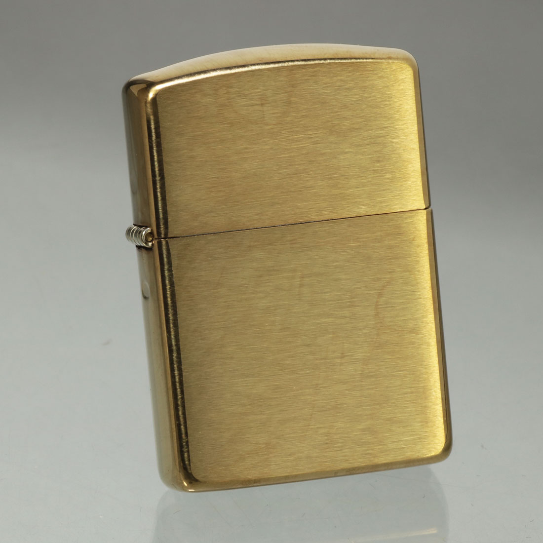 ZIPPO lighter SOLID BRASS zippo アーマー ジッポ ライター ソリッドブラスアーマー無地 168 ジッポー  （ネコポス対応）