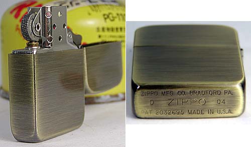 レプリカ zippo ジッポーライター 1941レプリカジッポー・ブラス