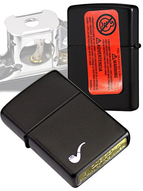 【新品未使用】Zippo ブラックマットオイルライター 箱付き Zippo ジッポー 無地 ブラック マット Black Matte 塗装 218 メール便