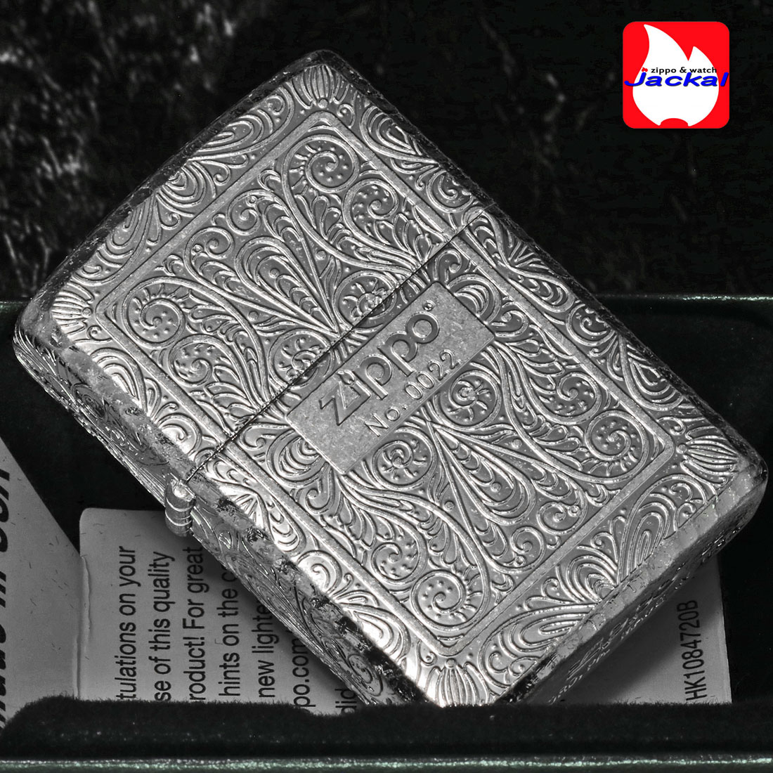 ZIPPO 父の日zippo アラベスク 5面加工 限定 銀メッキバレル