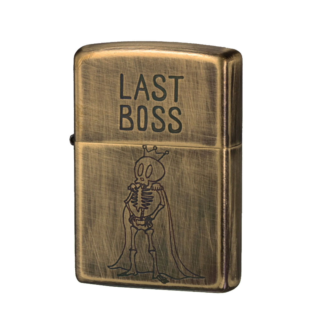 zippo (ジッポーライター) USED FINISH SKULL スカル 真鍮4種類