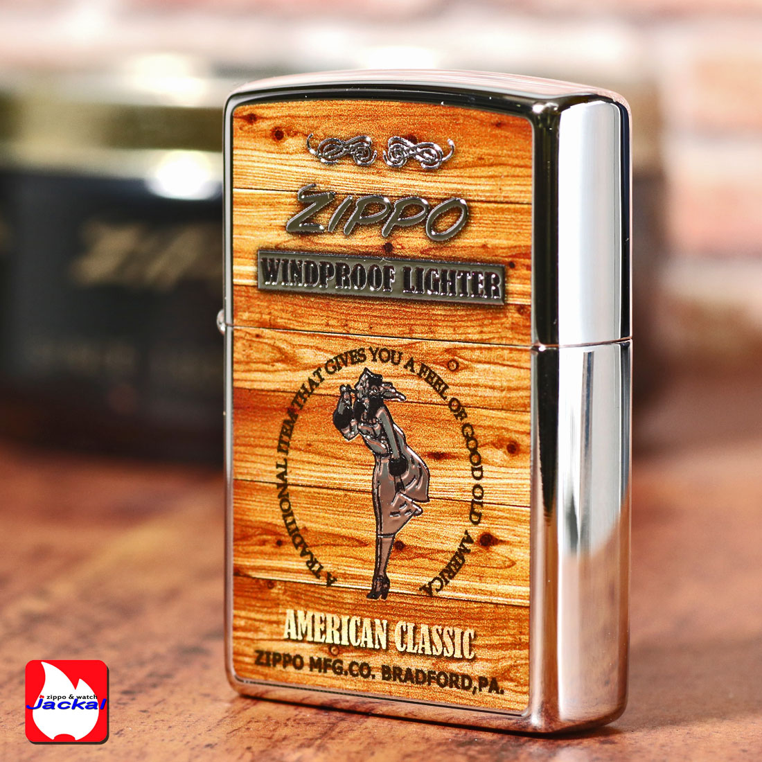ZIPPO（ジッポー） ジッポーライター 人気のWINDYデザイン アメリカン