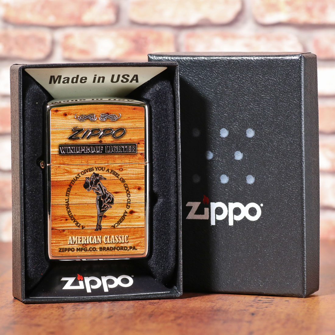 ZIPPO（ジッポー） ジッポーライター 人気のWINDYデザイン アメリカン 
