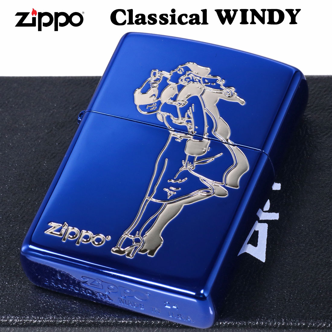 ペンギンライター zippo ジッポーライター人気の WINDY デザイン 