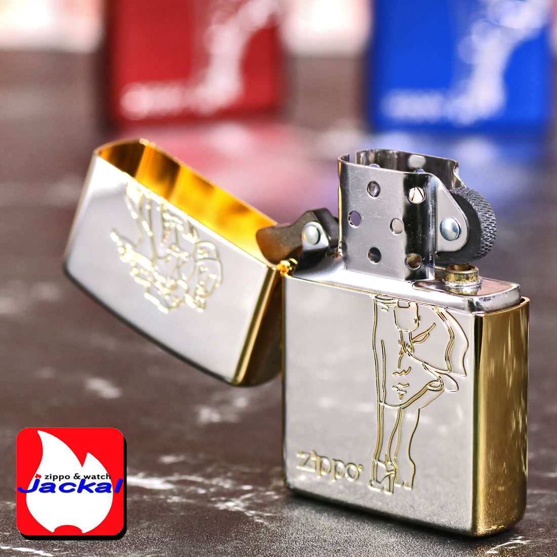 Zippo ライター WINDY ストラップ付き 限定品No.0636 オンライン 通販ファッション - Zippo ライター WINDY